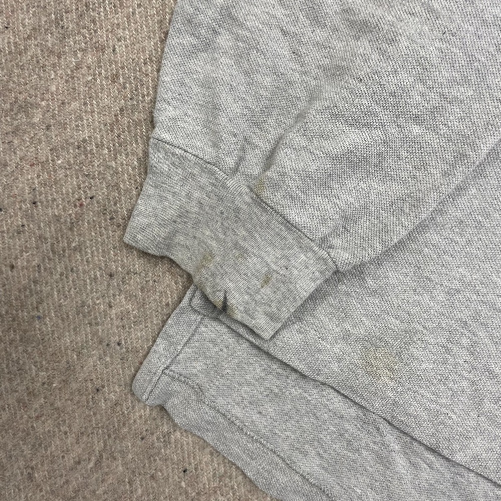 vintage Polo Ralph Lauren sweatshirt mens xl grey 1990s long sleeve - Picture 5 of 10